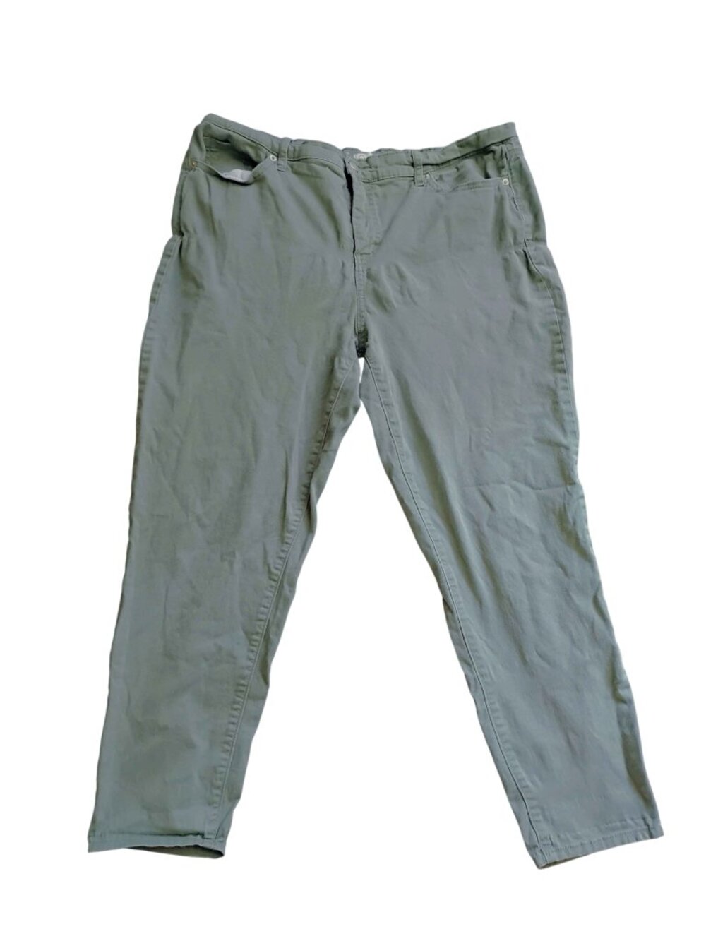 Jessica Simpson Green Skinny High Rise Ankle Pants